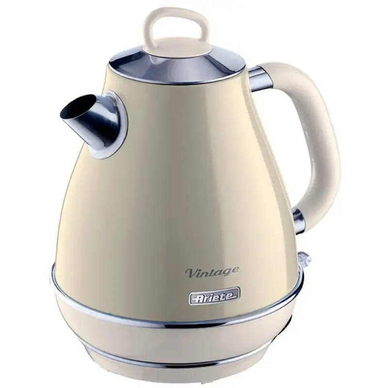 Ariete vintage vattenkokare 1,7 liter Beige Trygg betalning