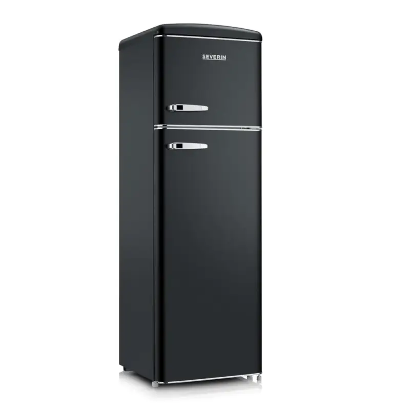 Premium Kyl och frys 167 x 55 cm Svart - Severin