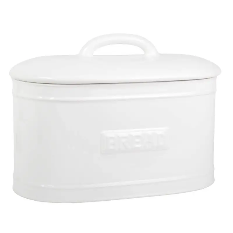 Beställ idag Gammaldags brödbox Bread Vit