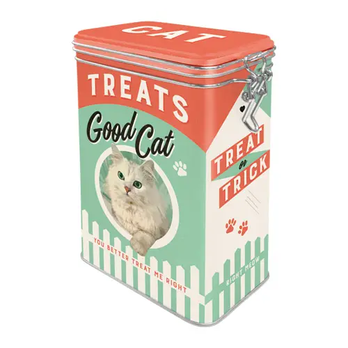 Kampanj Kattmatsburk good cat treats med knäpplock