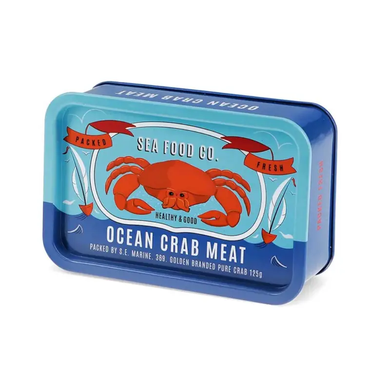 Miniburk med lock - Crab Snabb frakt
