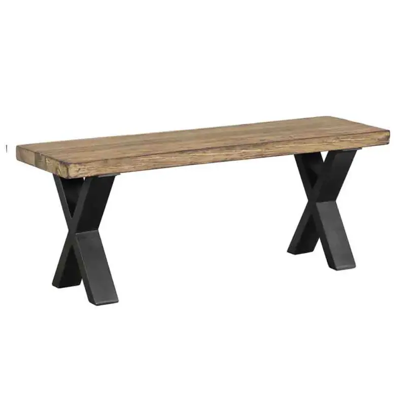 Erbjudande Ross bänk i återvunnet trä 115 cm Trademark Living
