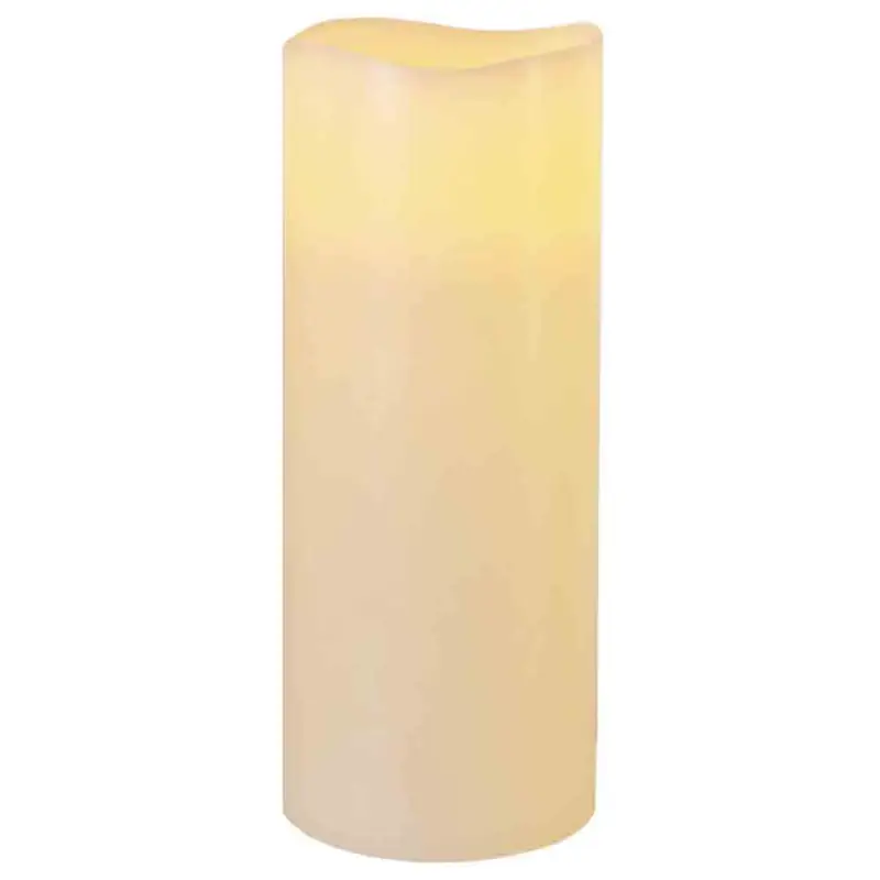 LED blockljus Ø 10 cm Höjd 25 cm Billigare