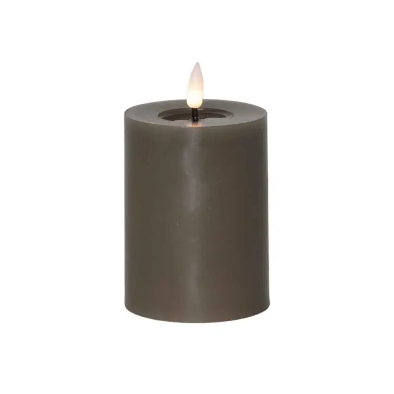 Fri frakt Led Blockljus flytande vax Mullvad 12,5 cm