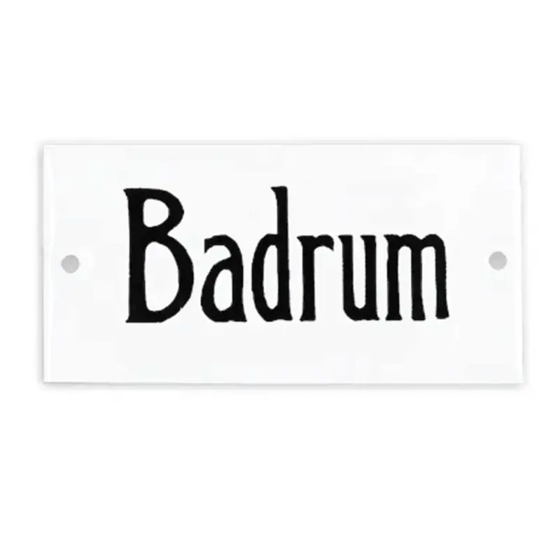 Köp online Skylt BADRUM 9 x 4,5 cm