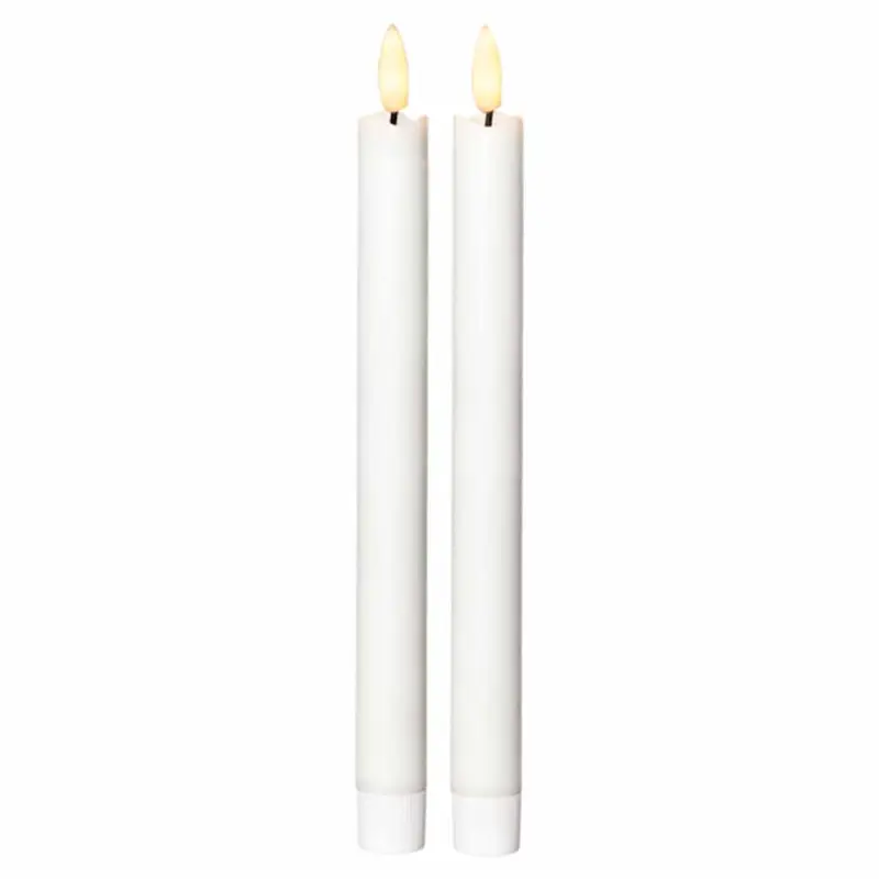 Nyhet Antikljus LED Höga 2 -pack Vita