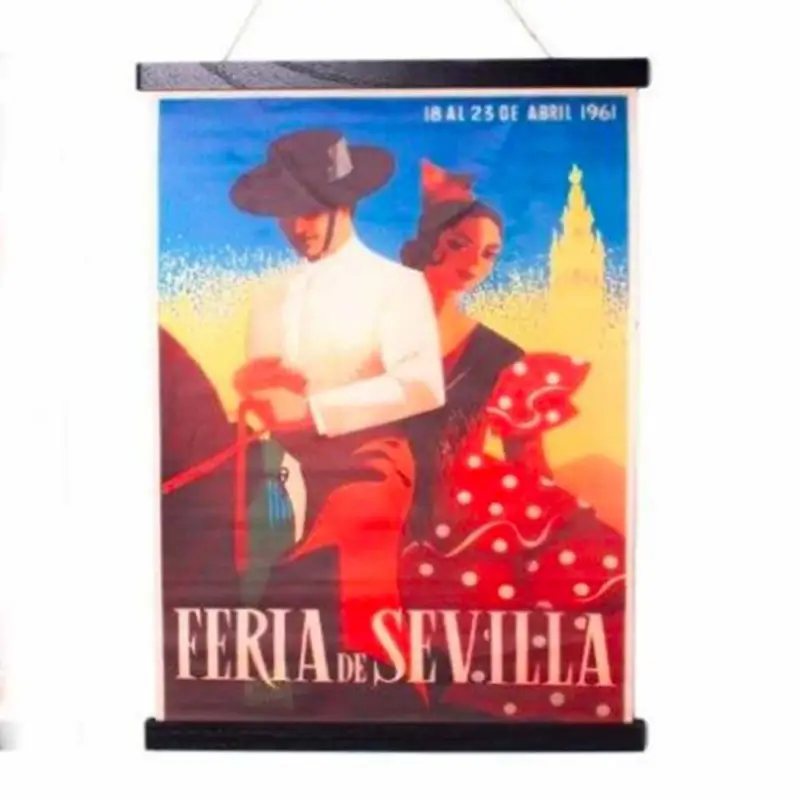 Bästa pris Canvas Feria de Sevilla Ridandes