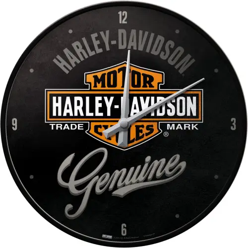 Väggklocka Harley Davidson 31 cm Populär