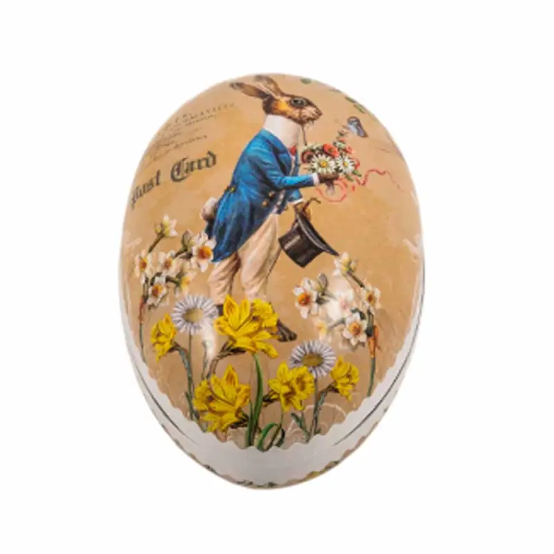 Fynd Påskägg i gammaldags stil 15 cm Bunny mail Beige 1 st
