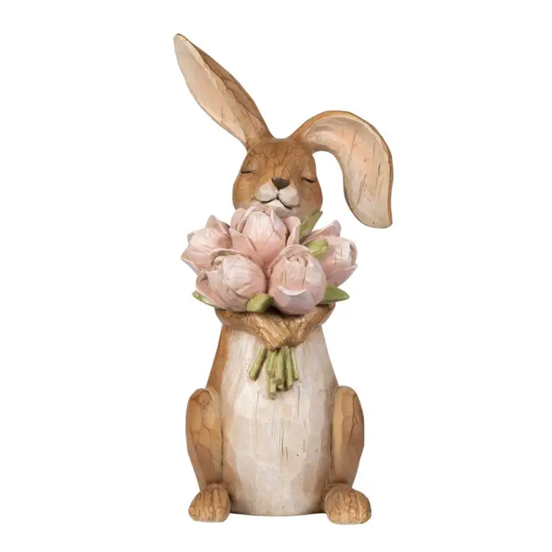 Hare Milly med blommor Nyhet