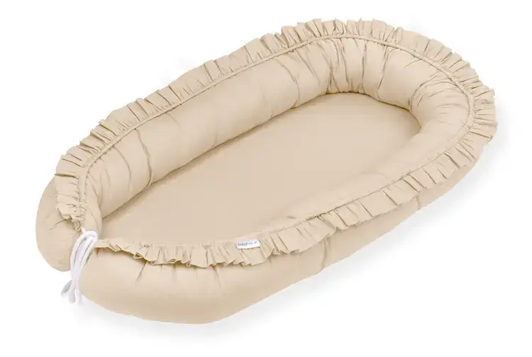 Babylove, beige babynest Kampanjpris