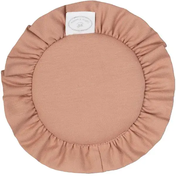 Trygg betalning Peach rund matta med volang till dockhuset, Cotton&Sweets