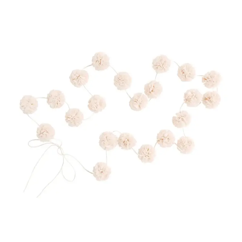 Snabb leverans Spinkie Baby, vimpel pompom Cream