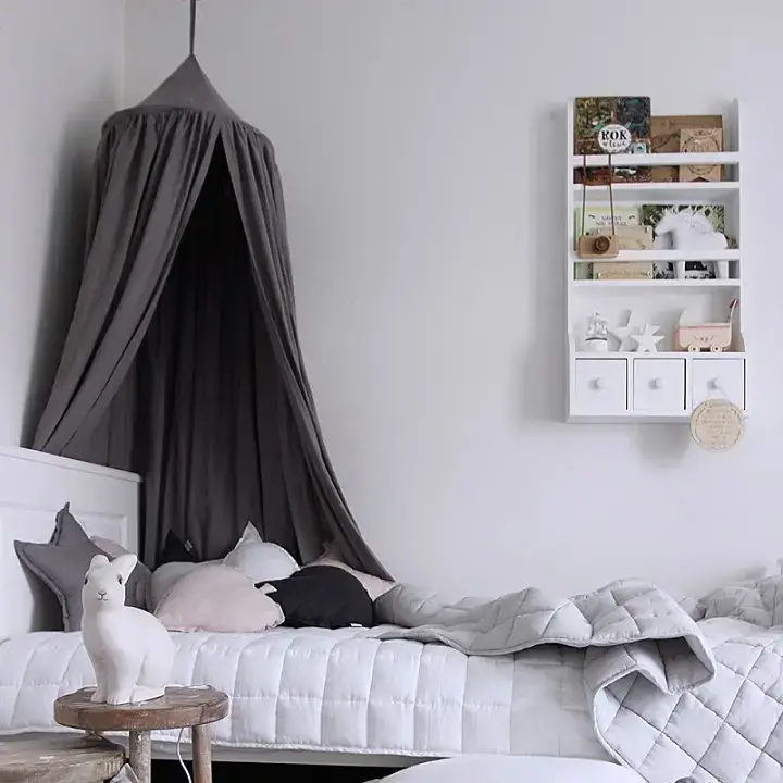 Reapris Stor shark maxi sänghimmel i linne, Cotton & Sweets
