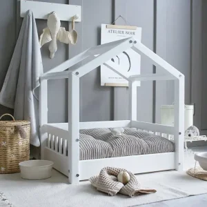 Köp online Cozy hundsäng/hundbädd Vit (L)