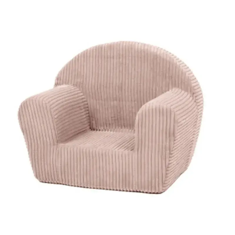 Nedsatt pris Soffa Beanbag fåtölj, rosa manchester tyg
