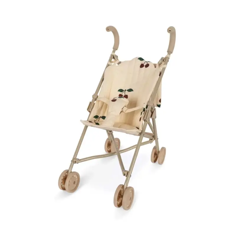Konges Sløjd, dockvagn stroller, Ma grande cerise glitter Fynd