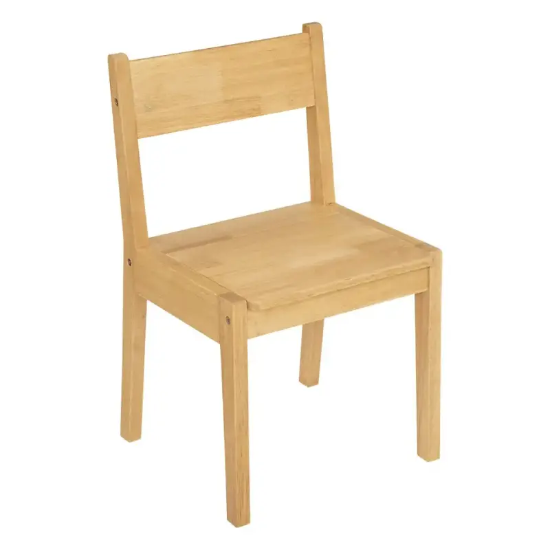 Trästol till barnrummet, natur Outlet