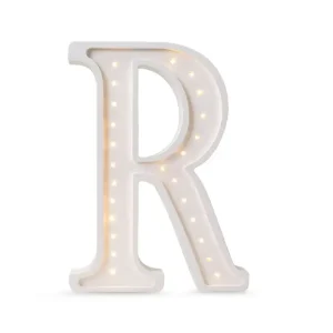 Expressleverans Little Lights, Nattlampa till barnrummet, Bokstav R