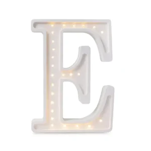Erbjudandepris Little Lights, Nattlampa till barnrummet, Bokstav E