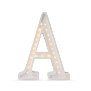 Erbjudande Little Lights, Nattlampa till barnrummet, Bokstav A