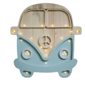 Fynd Little Lights, Nattlampa till barnrummet, Blå buss