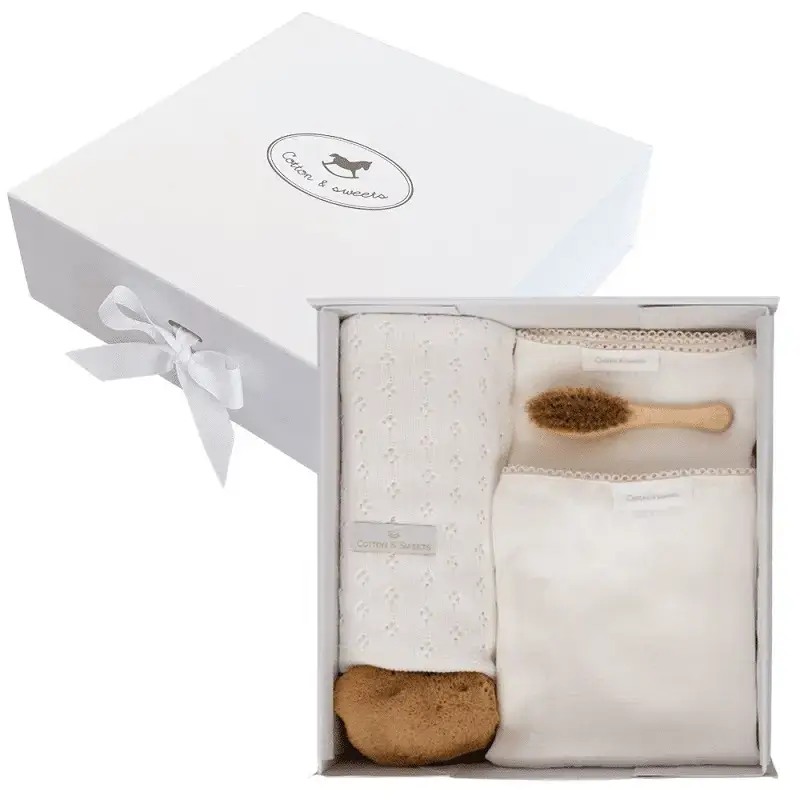 Cotton & Sweets, Gåvoset Newborn IV, Vanilj Outlet