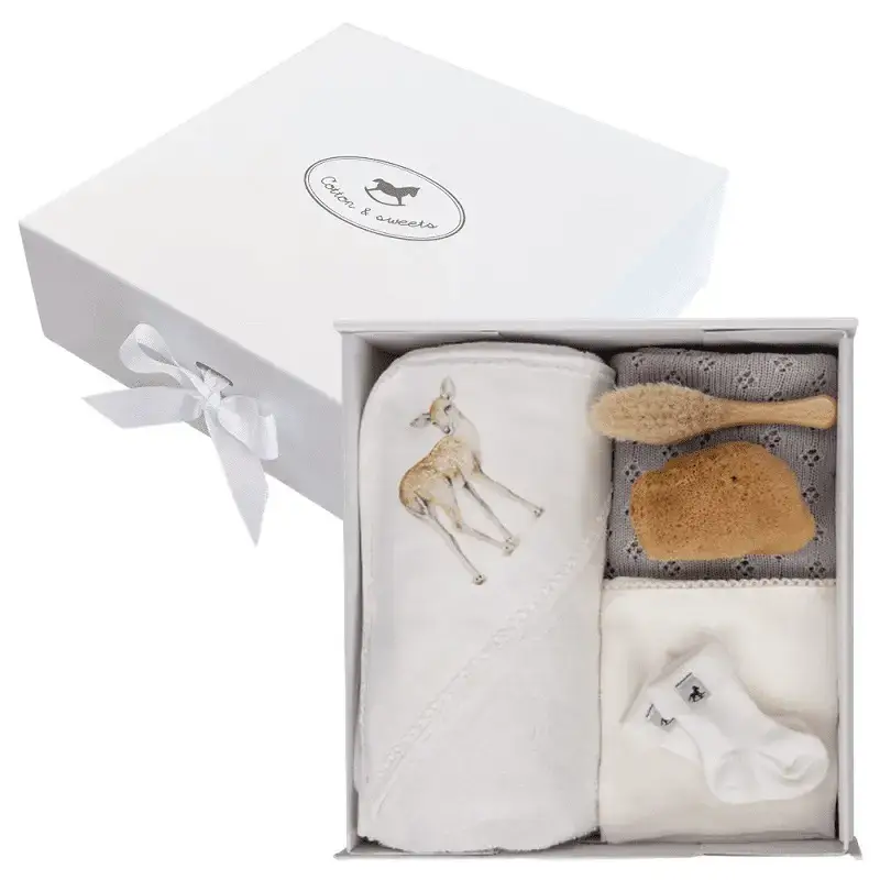 Cotton & Sweets, Gåvoset Newborn I, Grå Populär
