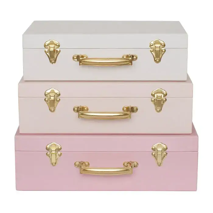 Jabadabado, Koffert rosa 3-pack Fynd