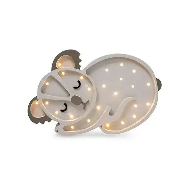 Little Lights, Nattlampa till barnrummet, Koala gråbrun Utförsäljning