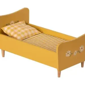 Fynd Maileg, träsäng mus, yellow