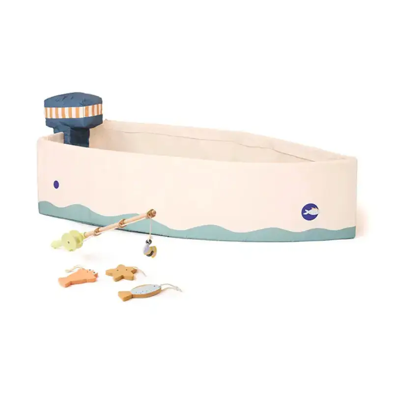 Endast idag Kid`s Concept, Båt med fiskeset