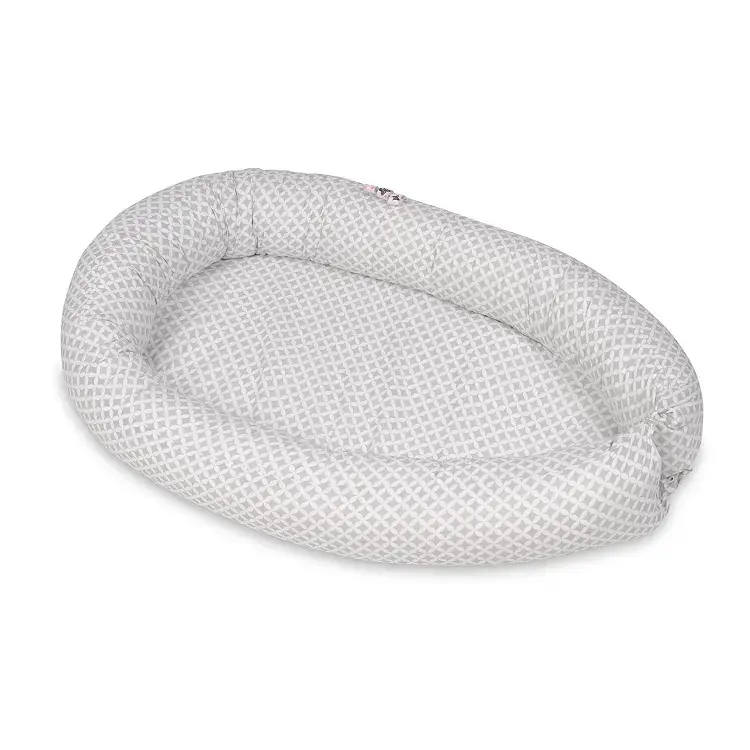 Babylove, Babynest vit/grå Beställ nu