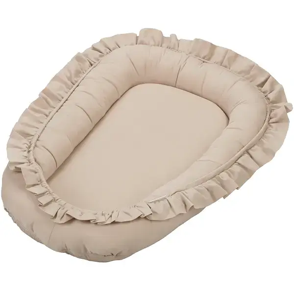 Nedsatt pris Cotton & Sweets, nude babynest i satin