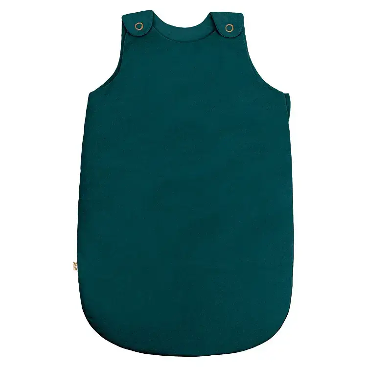 Numero 74, sovpåse sammet Cocoon Winter, Teal Blue Endast denna vecka