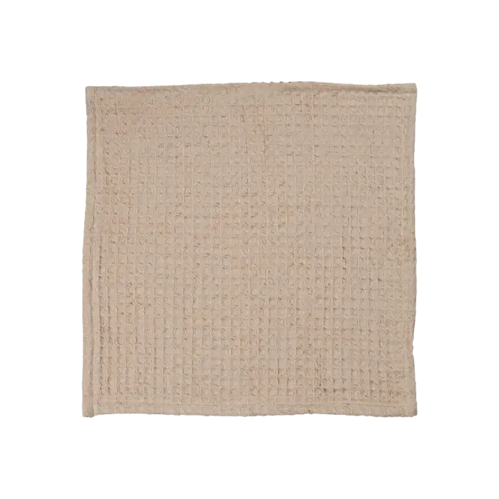 Tvättlapp Liseleje m/våffelmönster beige Sänkt pris