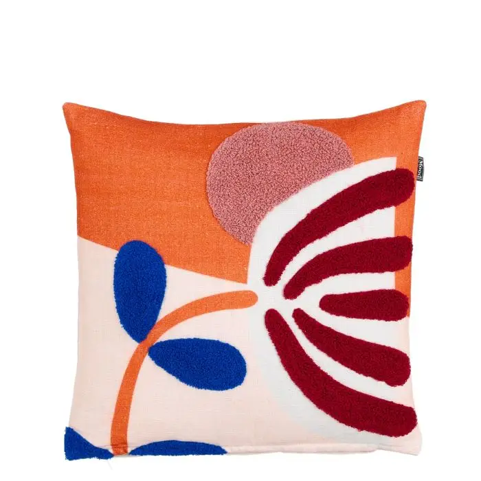 Yoan kudde terrakotta med mönster 45 cm x 45 cm Säker betalning