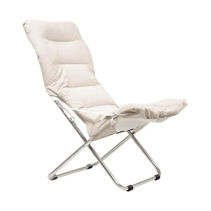 Billig Fiesta Soft alu solstol - beige (off-white Supertex)