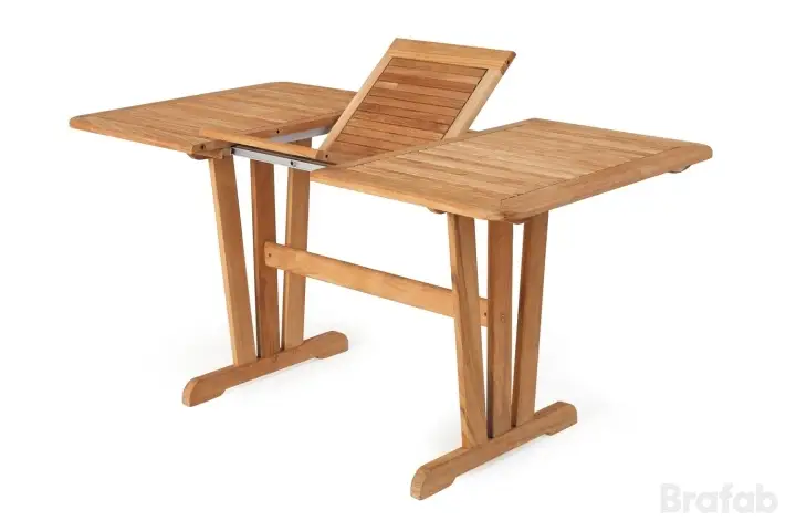 Cornelia matbord 110-150x80 cm H74 cm - teak Rabatt