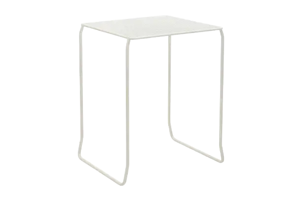 Haru Bistro cafébord 54x54 H73 cm - pearl white Handla nu