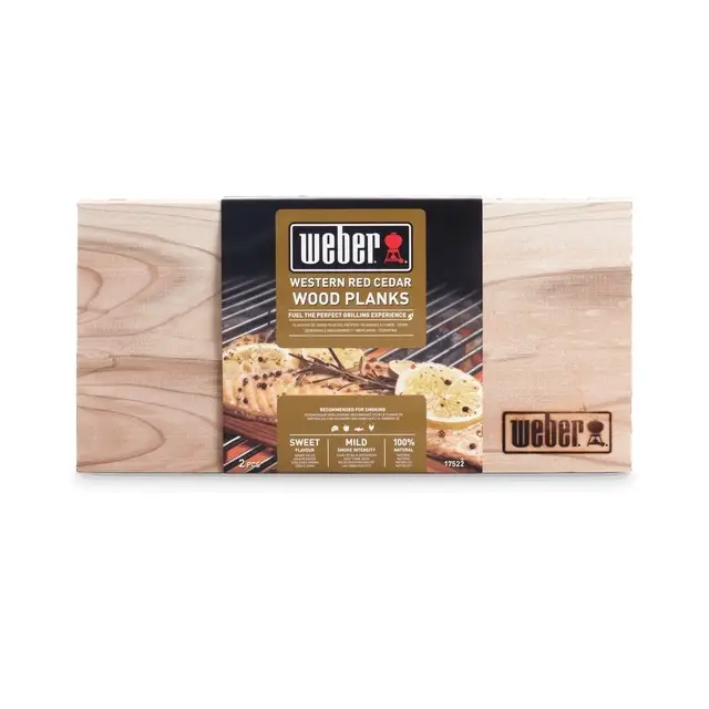 Rökplanka 2-Pack - cederträ Reapris