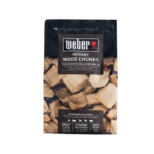 Smoking wood chunks 1.5 Kg - hickory Endast denna vecka