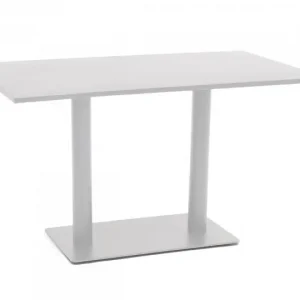 Begränsat antal Näsby cafébord 70x120 H73 cm - vit