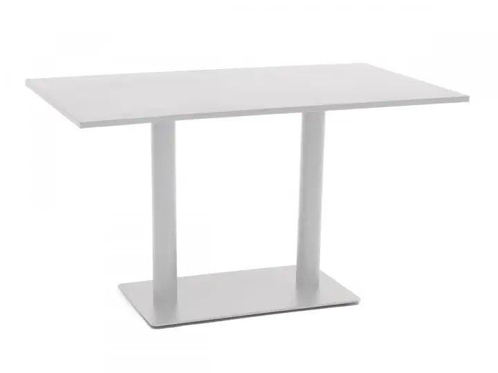 Begränsat antal Näsby cafébord 70x120 H73 cm - vit