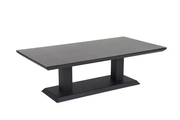 Heis soffbord 150x79 H48-68 cm, höj- och sänkbart - svart/grå Populär