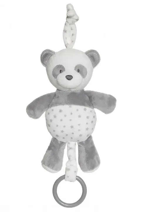 Populärt val Panda! Panda! Speldosa - grå