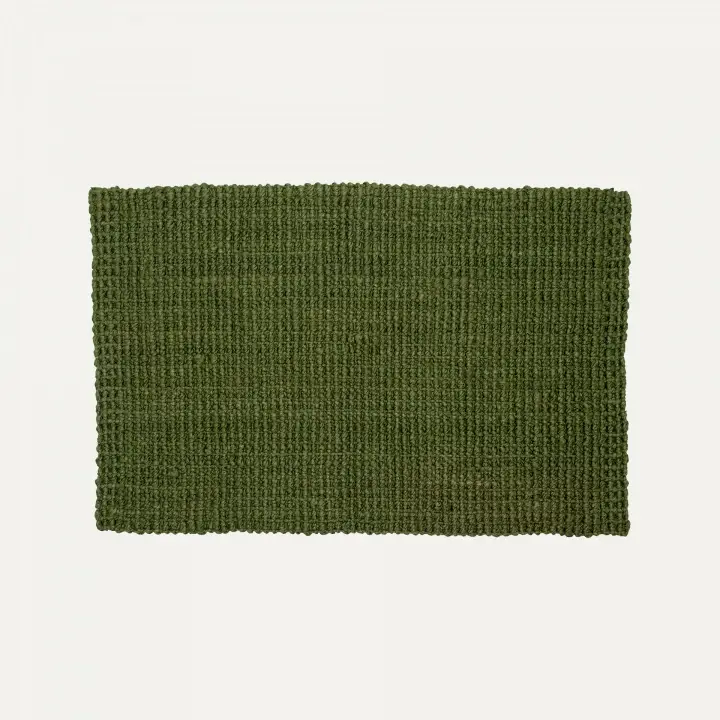 I lager Julia dörrmatta jute 60x90 cm - mörkgrön