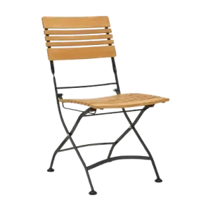 Begränsad tid Brewer matstol - svart/teak