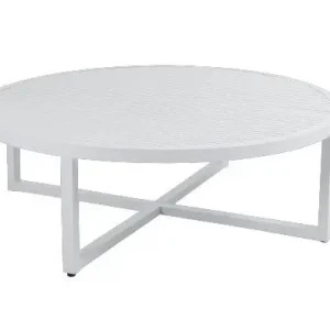Bästa pris Vevi soffbord Ø 100 H40 cm - vit