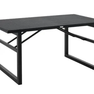 Vevi matbord 160x90 H73 cm - svart Expressleverans